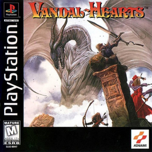 Vandal Hearts (USA) Cover